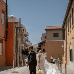 Nataly Philippou Wedding Town Photoshoot